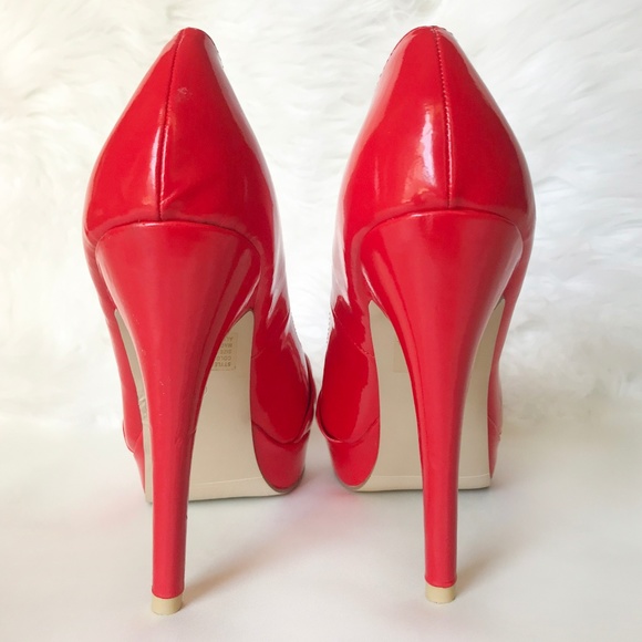 Wet Seal Peep Toe Platform Heels - Picture 3 of 4